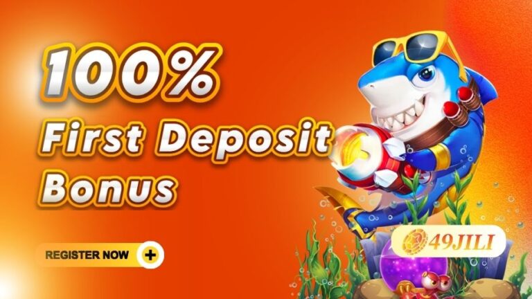An Exciting 100% First Deposit Bonus